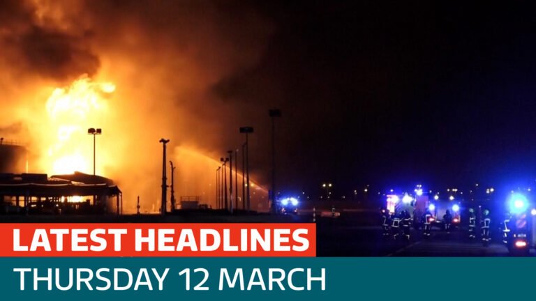 The latest headlines – as oil prices surge following more Gulf attacks – Latest From ITV News