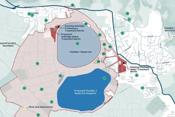 Axbridge News: Cheddar Reservoir 2 ‘won’t be fast tracked’ say West Country Water and Environment on behalf of Bristol Water as costs ‘expected to exceed £1bn’
