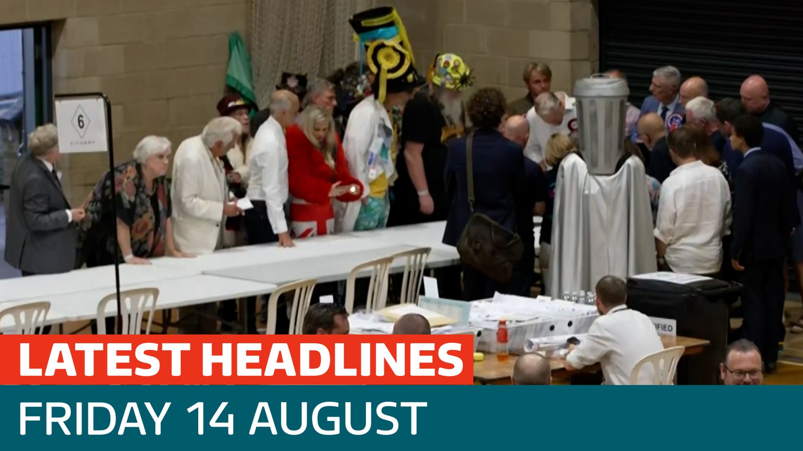 The latest headlines - as Nigel Farage retains seat in Clacton by-election