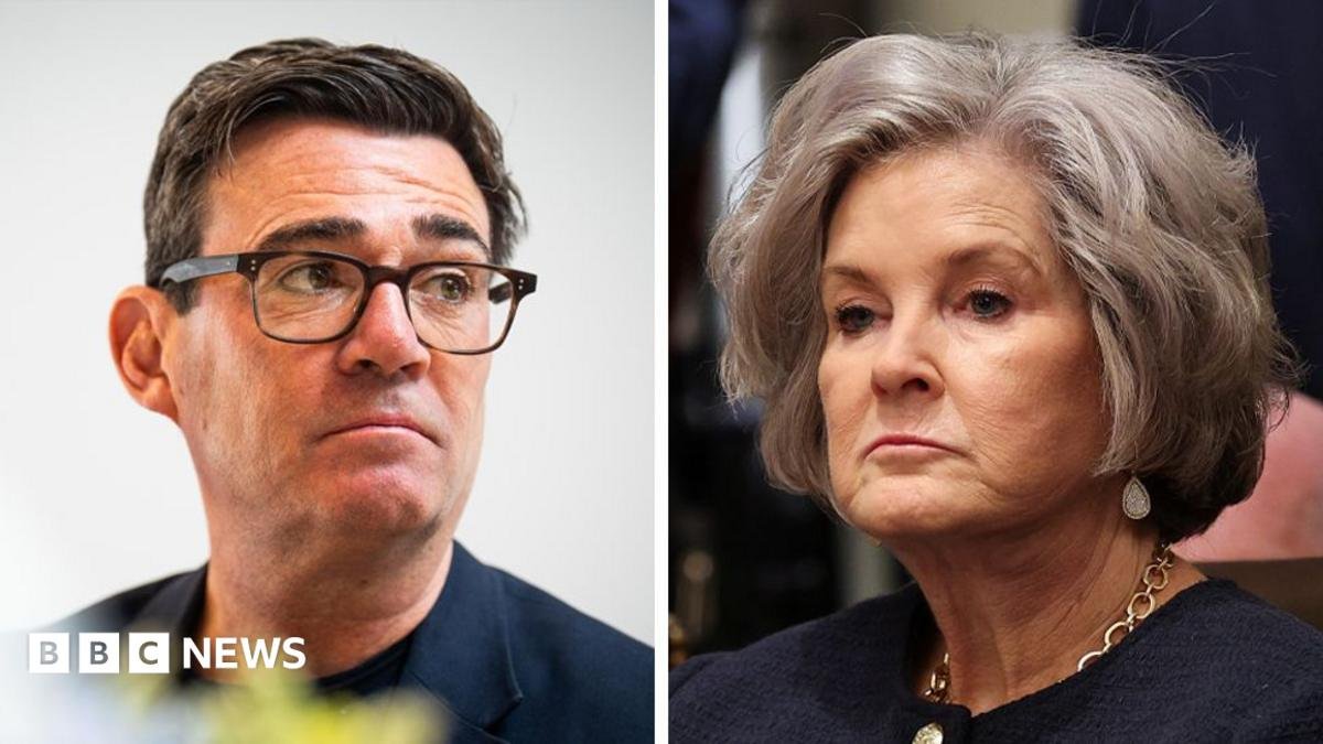 Burnham exchanged messages with person posing as Trump's chief of staff