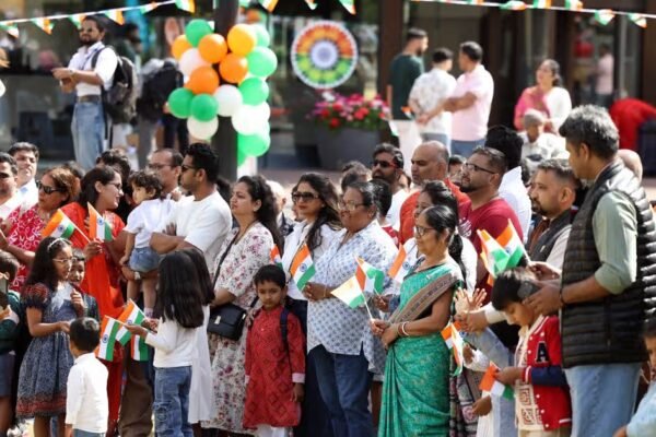 Hundreds celebrate India's 80th Independence Day at Newcastle Civic Centre