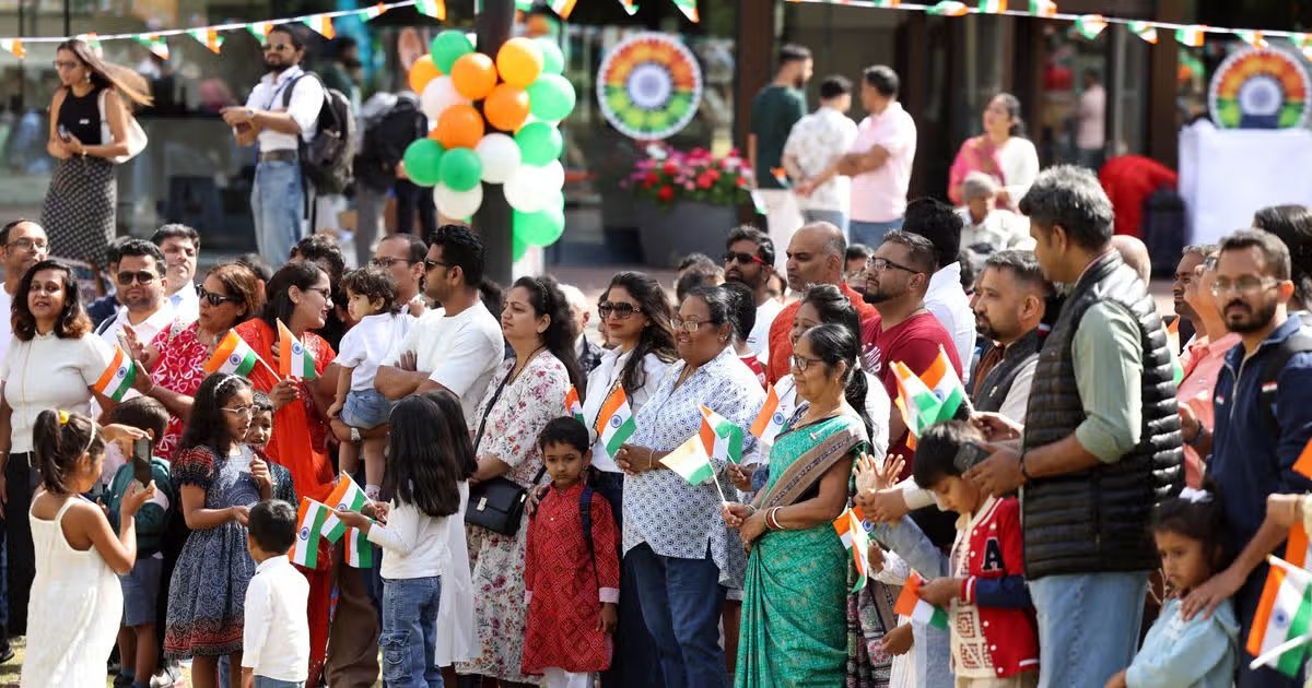 Hundreds celebrate India's 80th Independence Day at Newcastle Civic Centre
