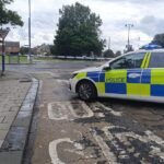 Forensics investigating and person taken to hospital after collision which closed Blyth roundabout