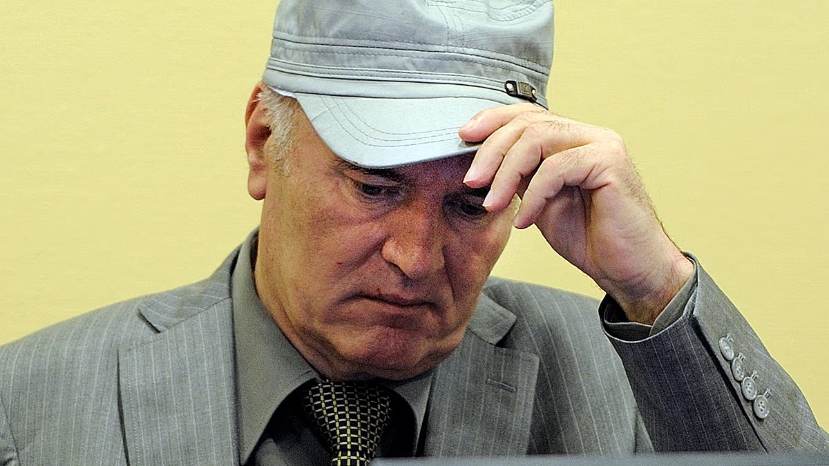 Breaking news. - Convicted Bosnian Serb war criminal Ratko Mladić dies in Hague prison