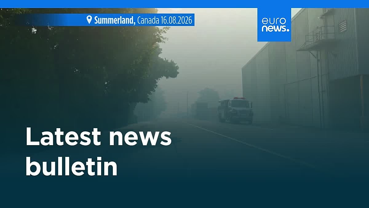Video. Latest news bulletin | August 18th, 2026 – Midday