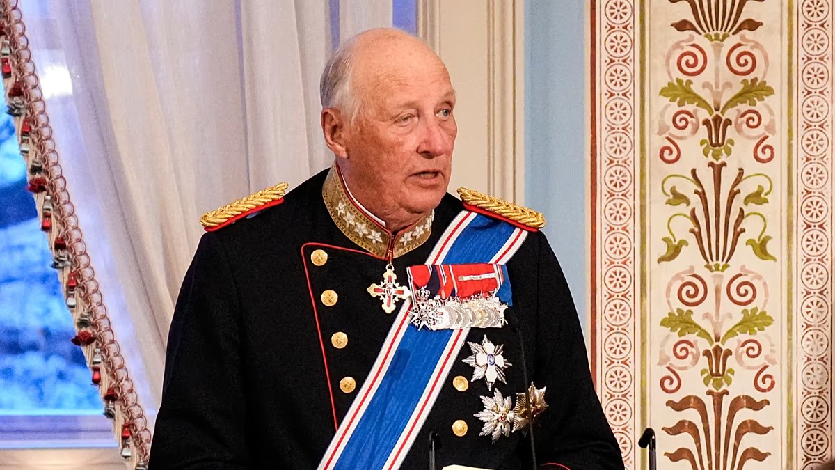 Breaking news. - Norway's King Harald V dies at the age of 89 palace confirms