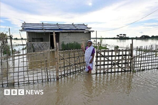 Assam: How a 97-year-old escaped deadly Indian floods on a banana raft