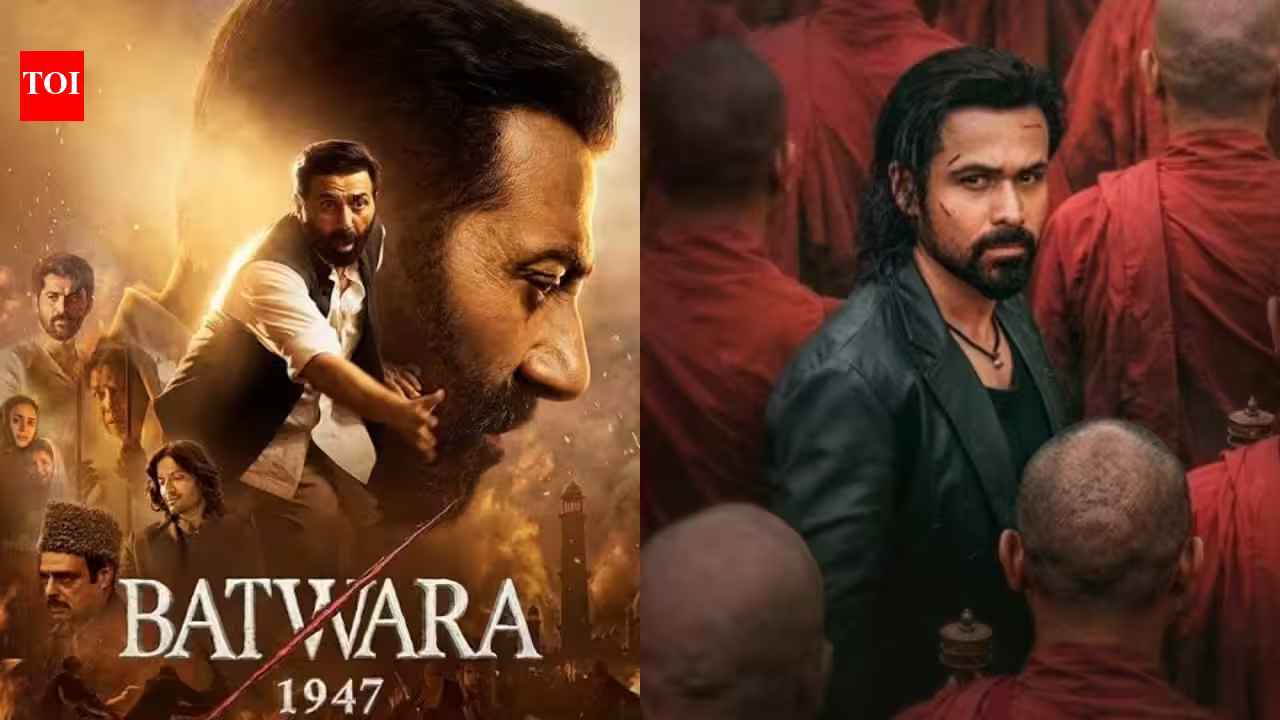 'Awarapan 2' vs 'Batwara 1947' Independence Day box office clash: Emraan Hashmi's film races ahead of the Sunny Deol starrer in advance bookings, collects Rs 2.05 crore