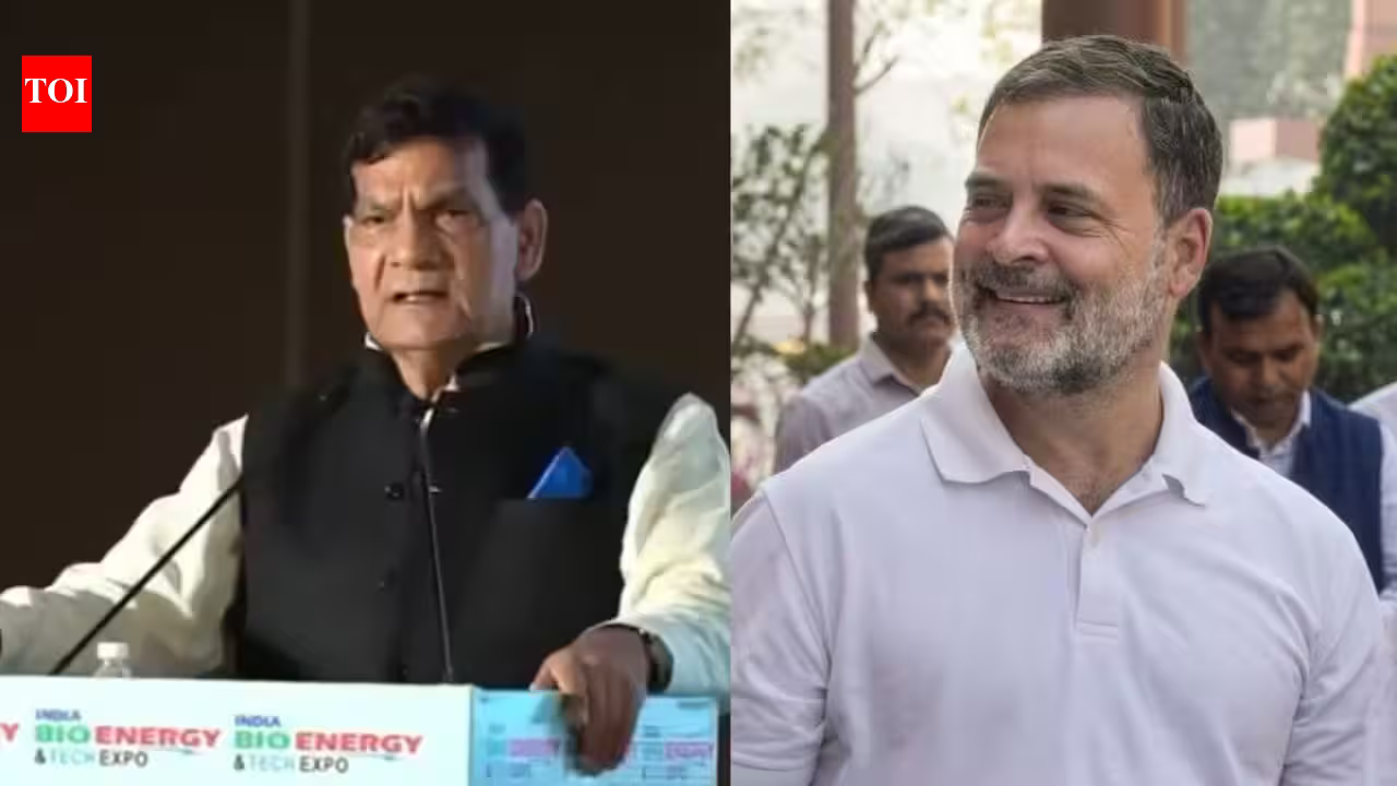 ‘Write Vishwavidyalaya in Hindi, I’ll stop calling you Pappu’: UP minister challenge to Rahul Gandhi