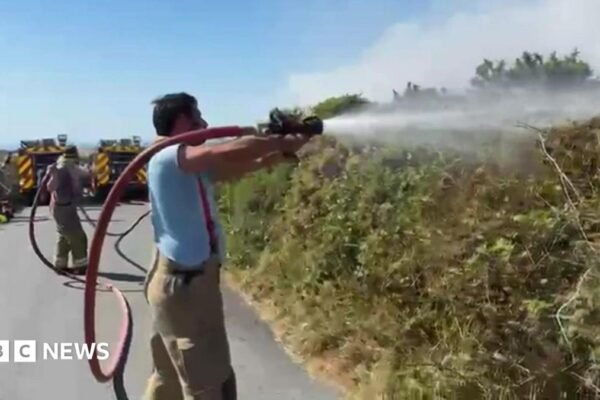 Cornwall: Crews tackle more than 170 wildfires 'so far'