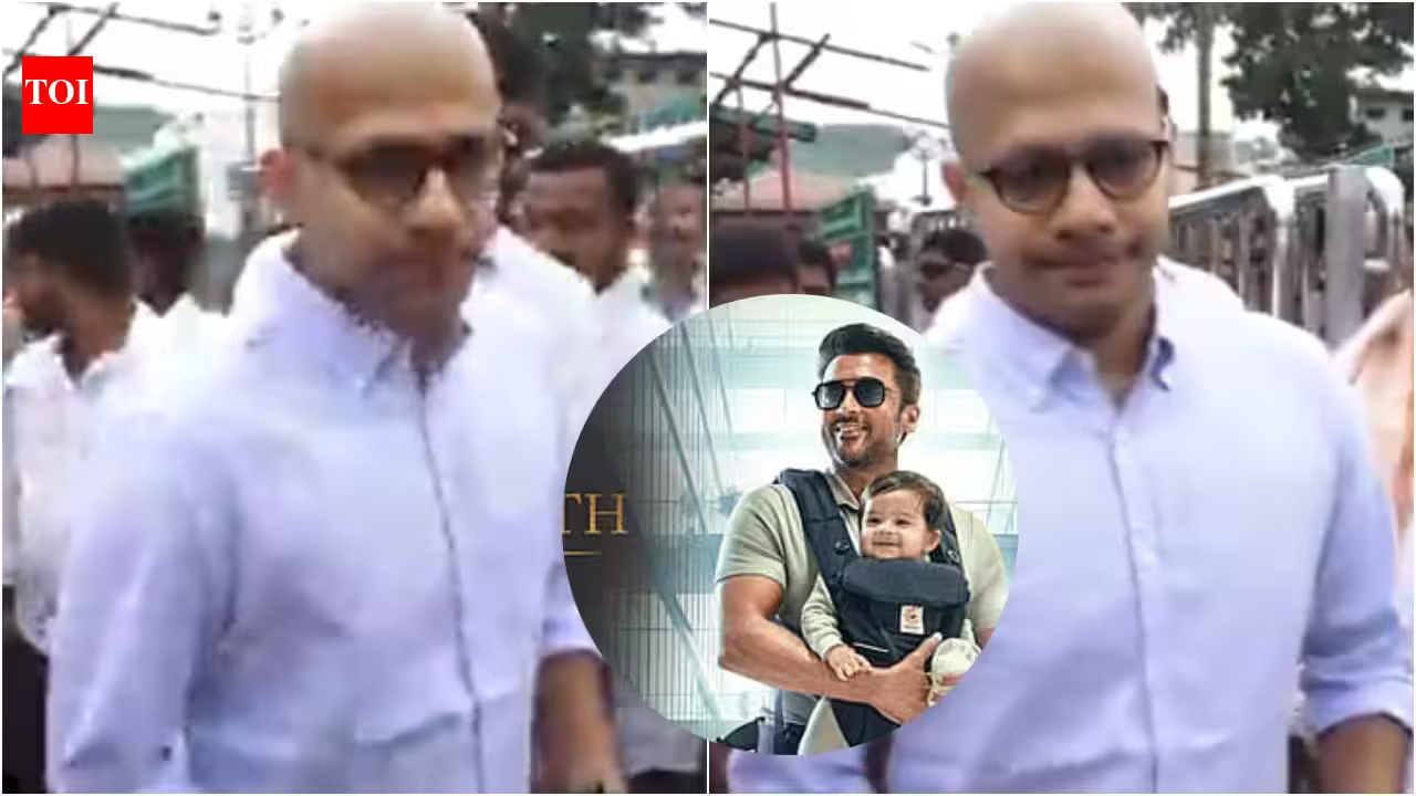 Venky Atluri tonsures head at Tirupati; offers hair for Suriya's 'Vishwanath And Sons' success