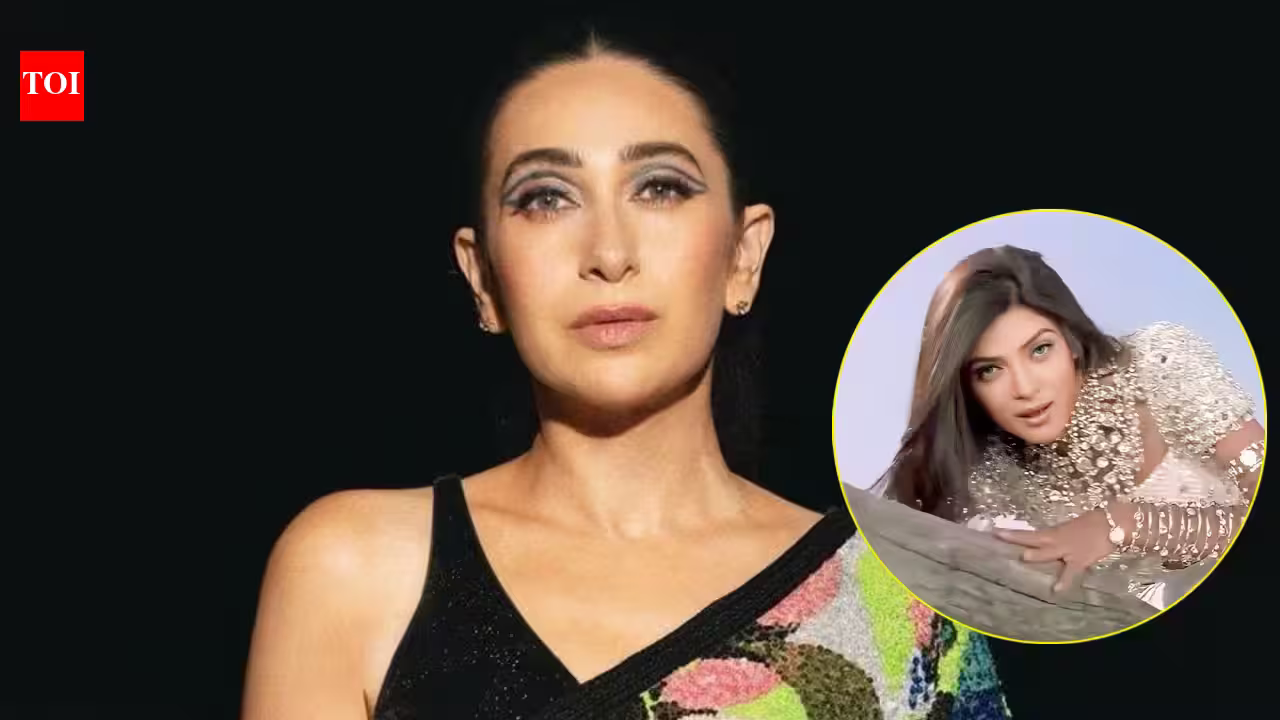 Karisma Kapoor reveals she appeared in Sushmita Sen’s iconic ‘Mehboob Mere’ song: ‘It was a very unusual situation’
