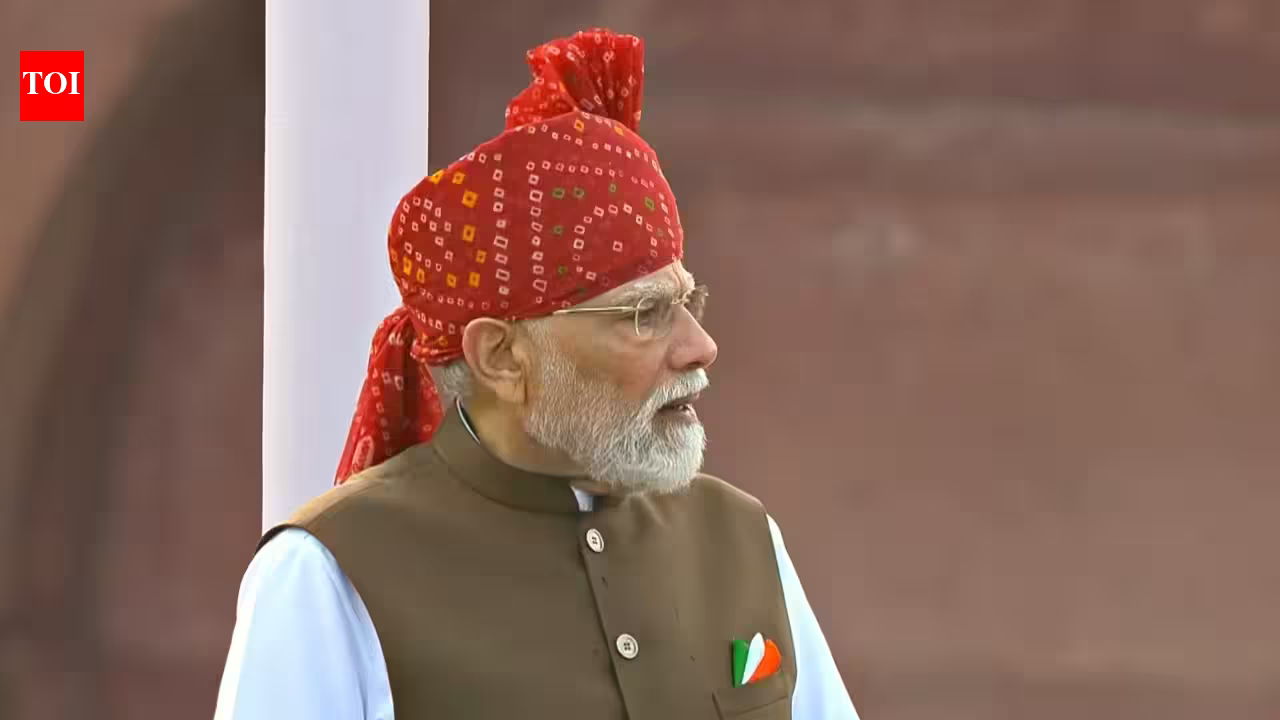 ‘Fragile 5 to fastest growing’: PM Modi talks of India’s economic growth during Independence Day speech
