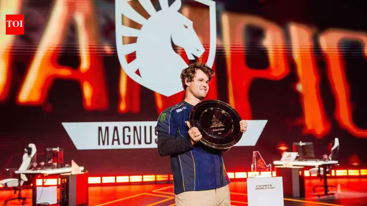 Giant screens, screaming fans, Magnus Carlsen: Chess at EWC 2026 gets louder on the esports stage