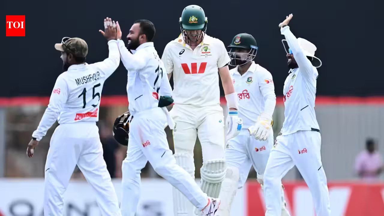 Bangladesh stun Australia with historic win, register first-ever Test victory on Australian soil
