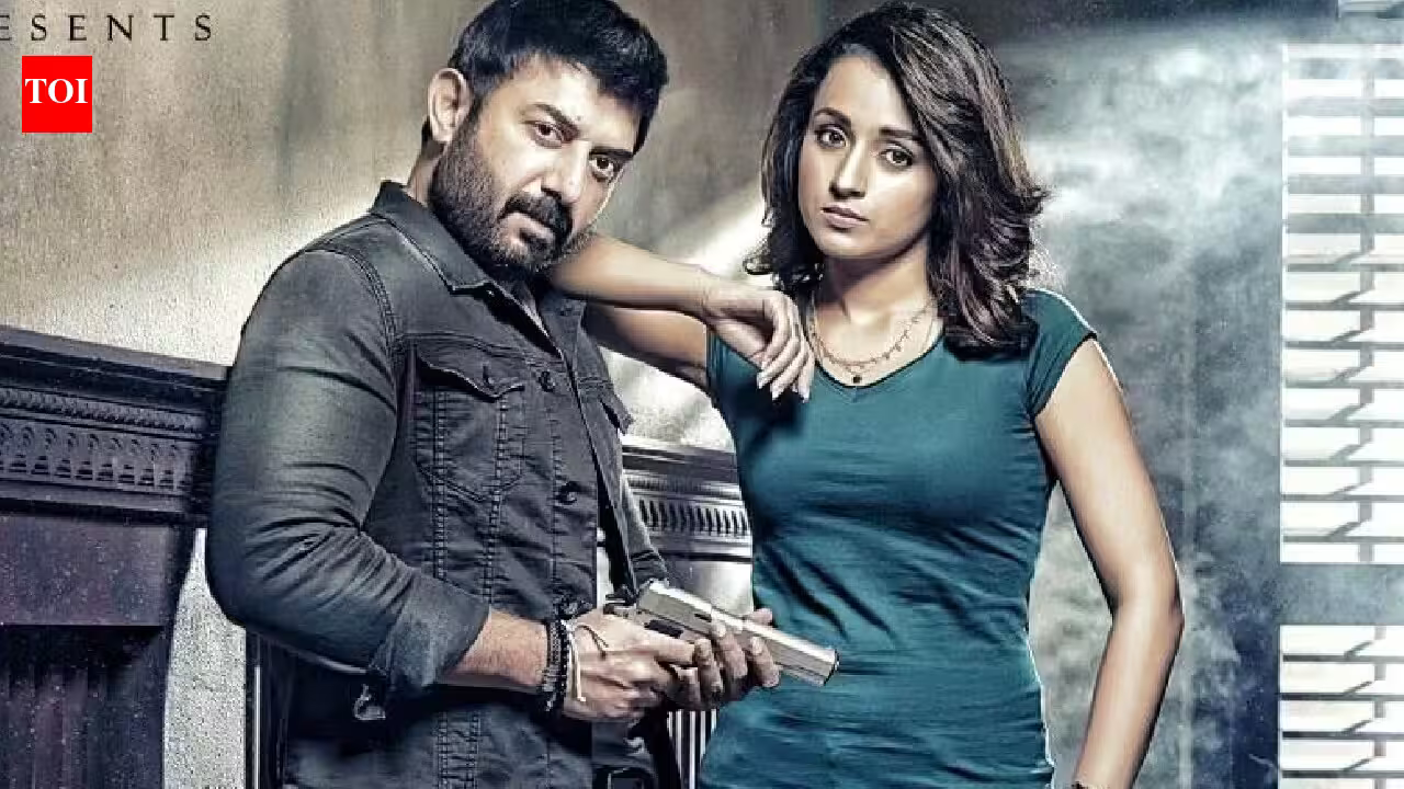 'Sathuranga Vettai 2' signs off revival; Aravind Swamy and Trisha starrer to get release date soon