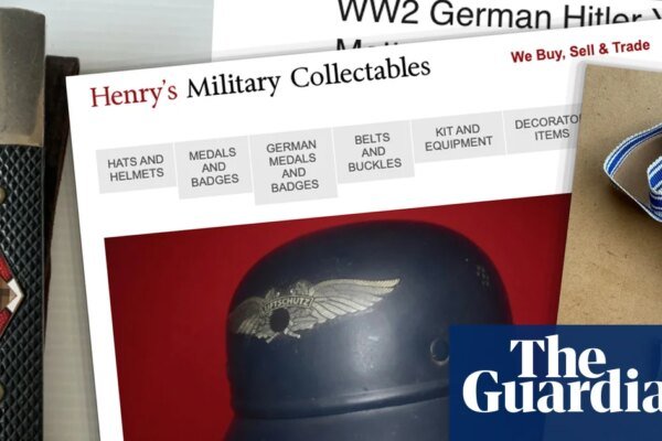 Nazi artefacts still being sold online years after trade outlawed across Australia | Australia news