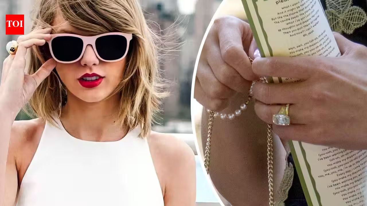 Taylor Swift brings back 1989 hairstyle as she attends Oli Jacobs and Laura Sisk's nuptials; shows off wedding ring