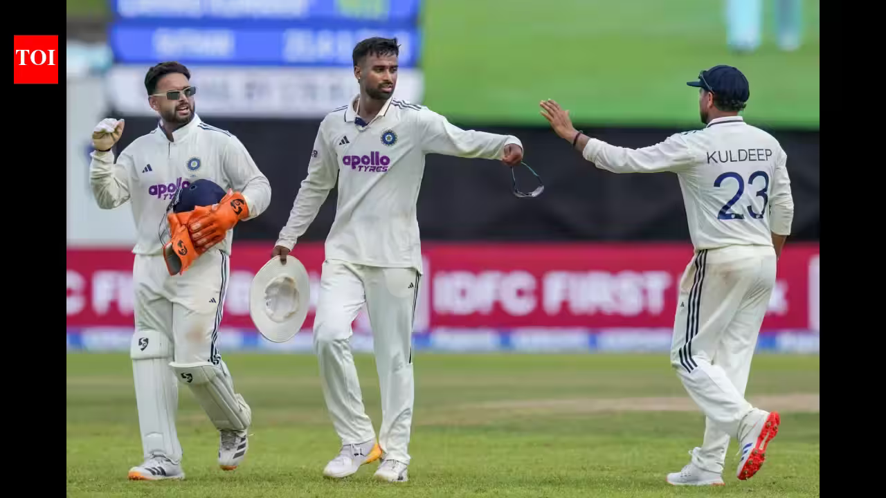 IND vs SL 1st Test: Suthar, Jadeja spin India into commanding 178-run lead over Sri Lanka in Galle | Cricket News