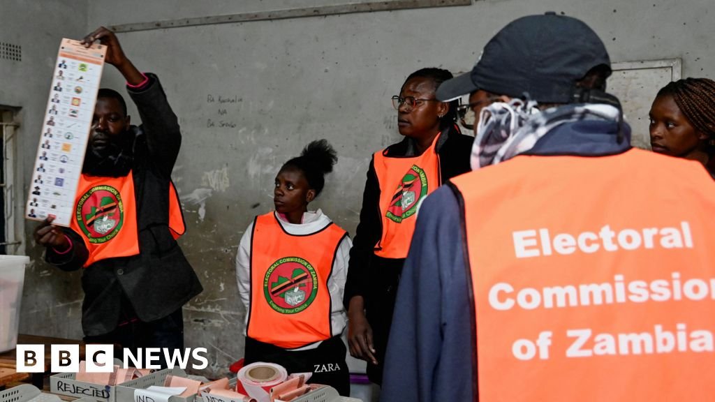 Zambia elections: Top opposition figures arrested days after presidential vote