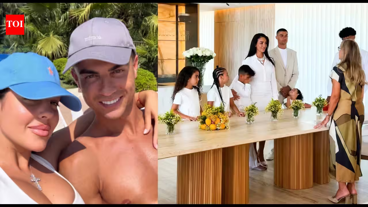 Georgina Rodríguez reveals actual reason she and Cristiano Ronaldo chose to marry in their living room | Football News
