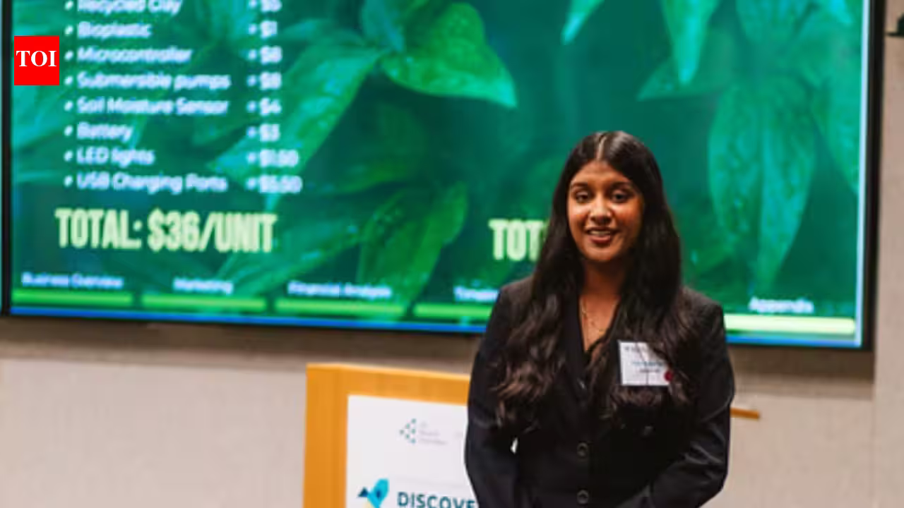 Meet Tiya Aggarwal, the Canadian high school student who built a smart watering system that automatically adjusts itself for more than 150 plant species