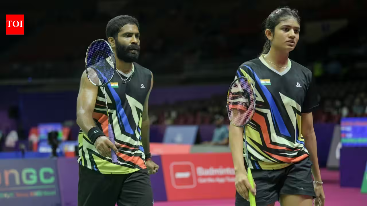 After 1,800 km dash, reserves Ashith Surya-Amrutha Pramuthesh endure golden point heartbreak | Badminton News