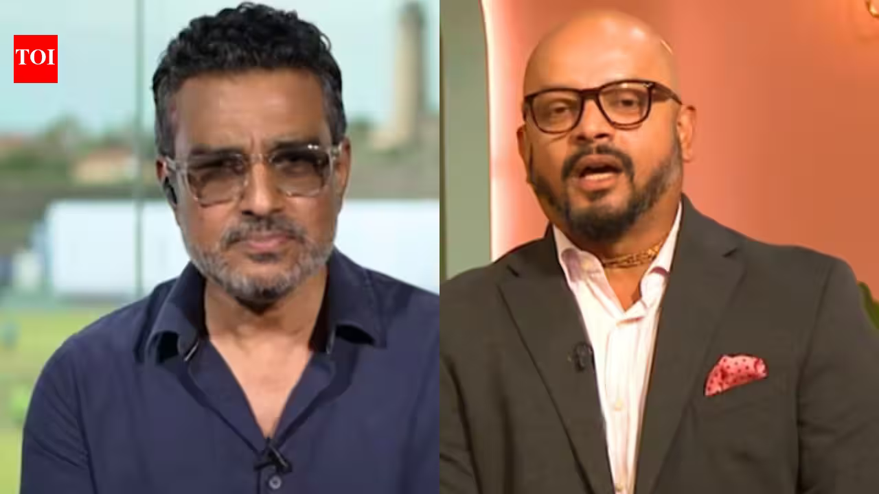 ‘That’s a bad one’: Sanjay Manjrekar, Murali Kartik’s on-air banter turns ugly - Watch | Cricket News