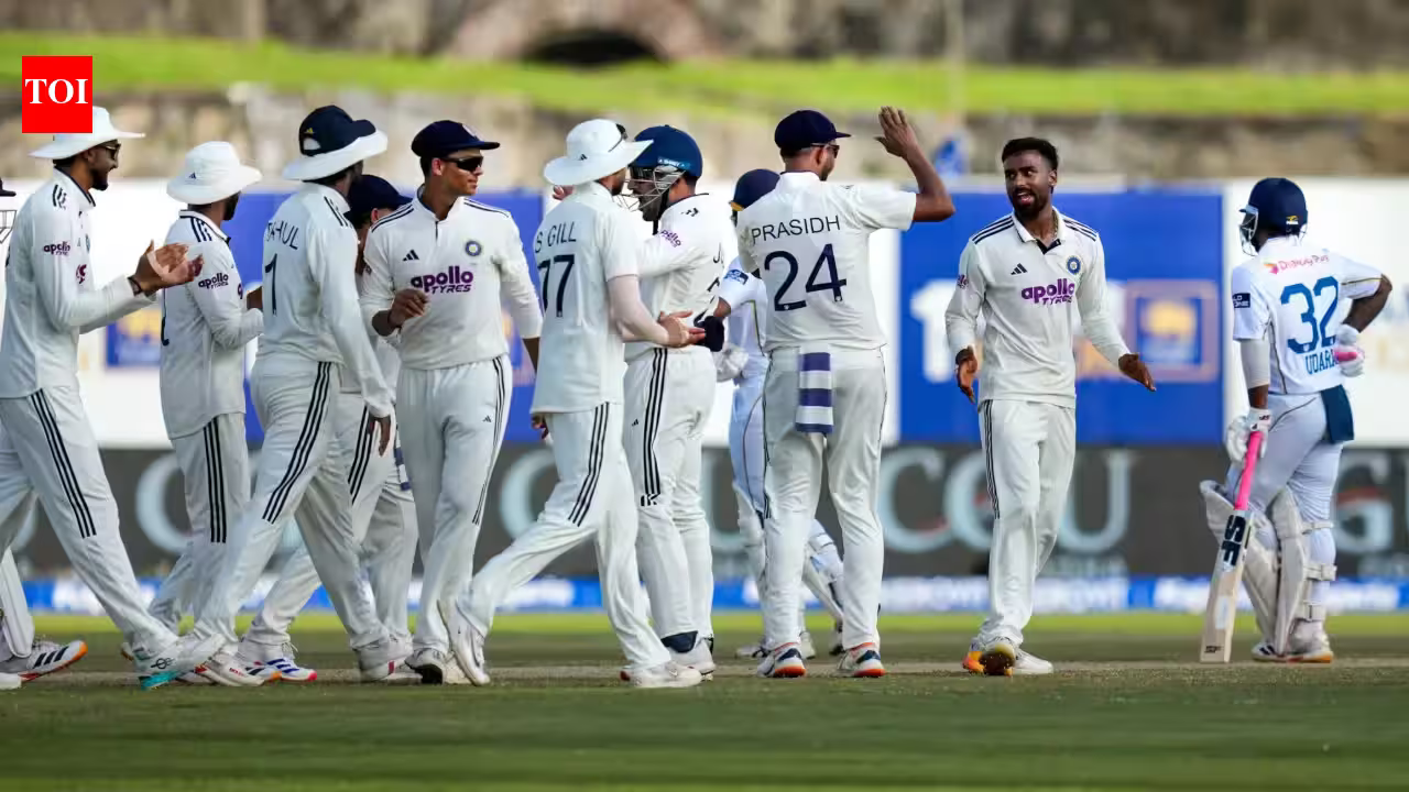 Rishabh Pant’s 100th six, Manav Suthar’s double strike put India on brink of Galle victory | Cricket News