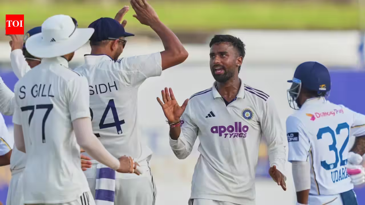 Manav Suthar's ten-wicket haul floors Sri Lanka as India conquer Galle challenge | Cricket News