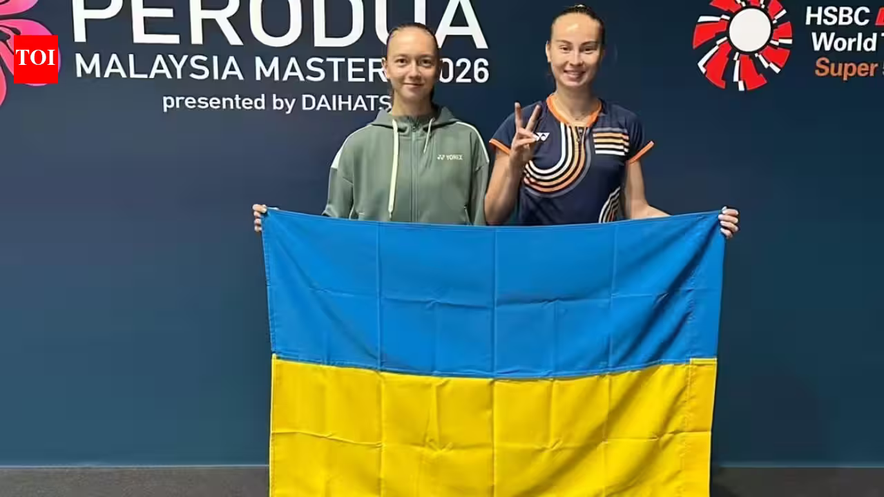 Homeless but not broken: Displaced by war, Yevheniia Kantemyr and Polina Buhrova keep Ukraine's flag flying high | Badminton News