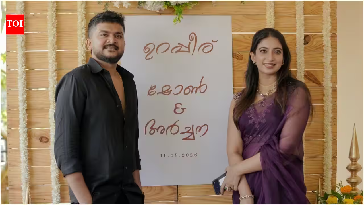 'Attu' actress Archenaa Ravi gets engaged to 'Manjummel Boys' producer Shawn Antony after reportedly dating since 2023 - PICS | Malayalam Movie News