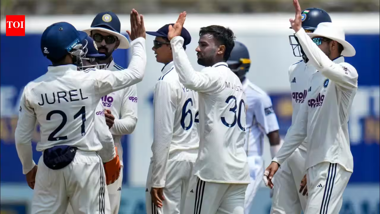 Manav Suthar spins India to 165-run win, seals historic victory in Galle | Cricket News