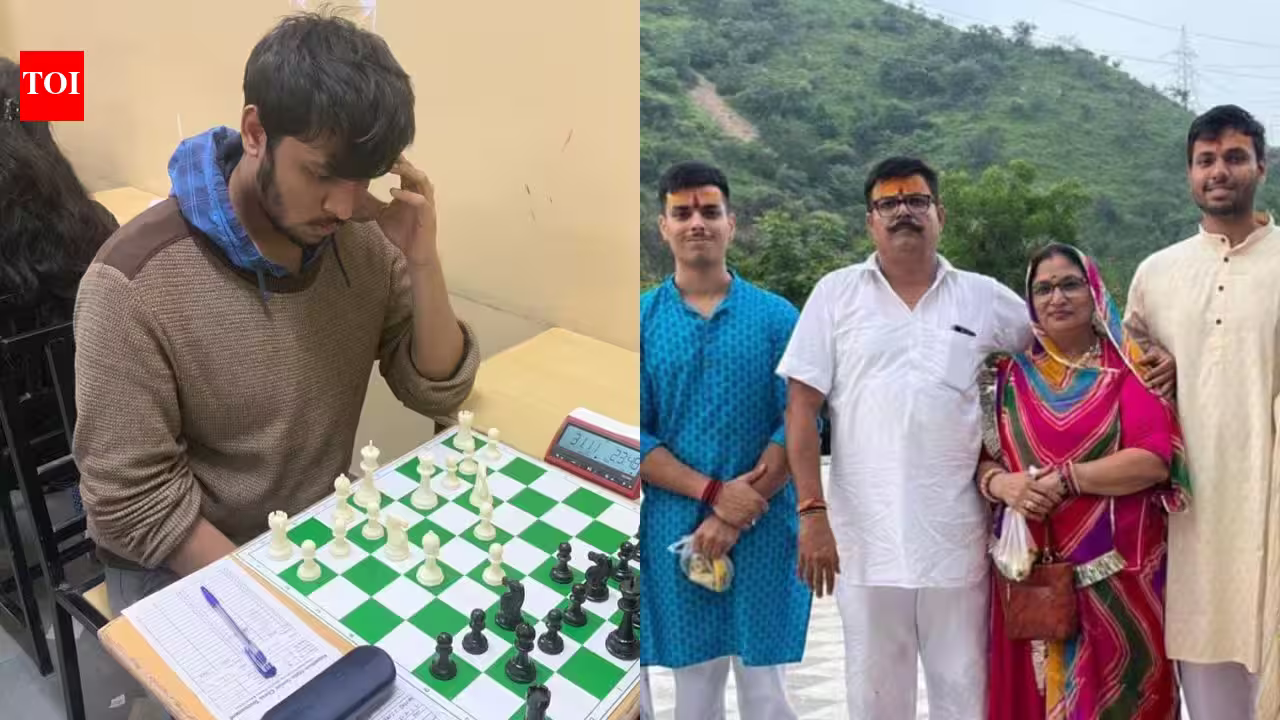 Gave up IIT, left home, slept on roads: How Rajasthan's first AGM put Udaipur on global chess map | Chess News