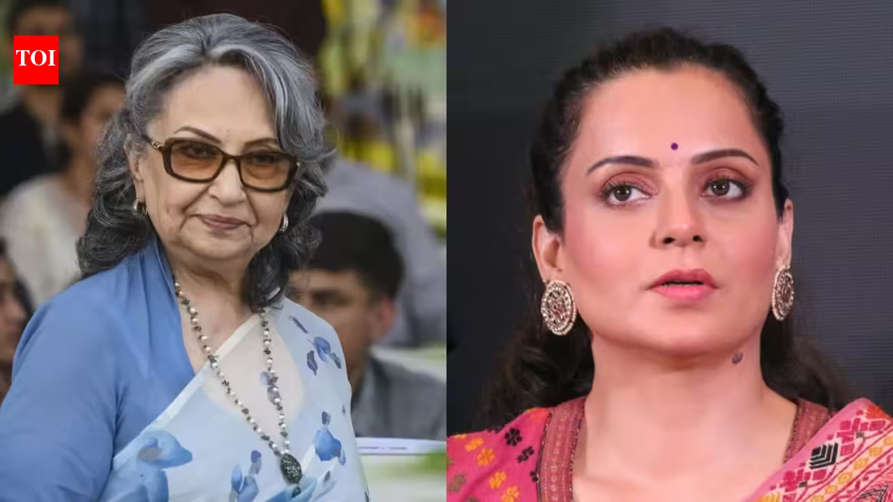 Kangana Ranaut reacts to Sharmila Tagore's comment on 'Vande Mantaram': 'Shocked to see as an artist her views are so limiting, come out of Hindu Muslim mindset' | Hindi Movie News