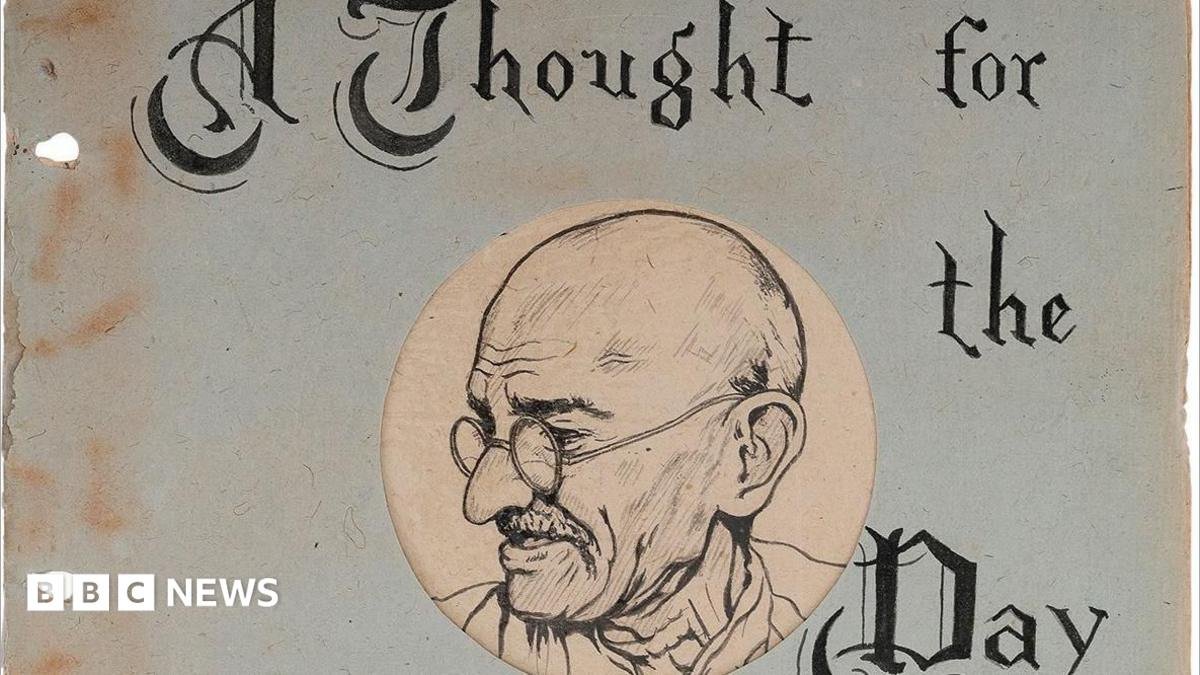 Mahatma Gandhi's handwritten reflections on life sold for $1.69m at Indian auction