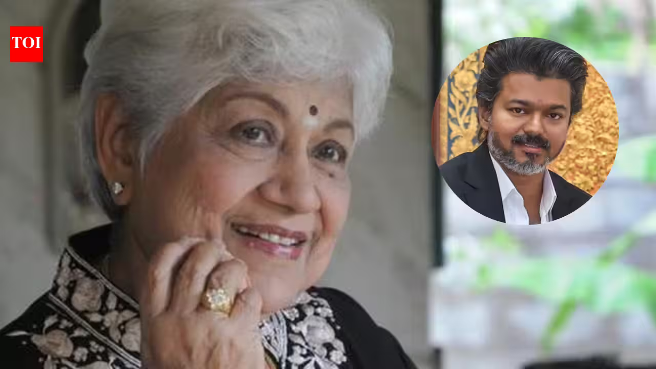 Tamil Nadu Chief Minister Vijay mourns veteran actress Sowcar Janaki’s death; calls it an ‘Irreplaceable loss’ to Indian cinema | Tamil Movie News