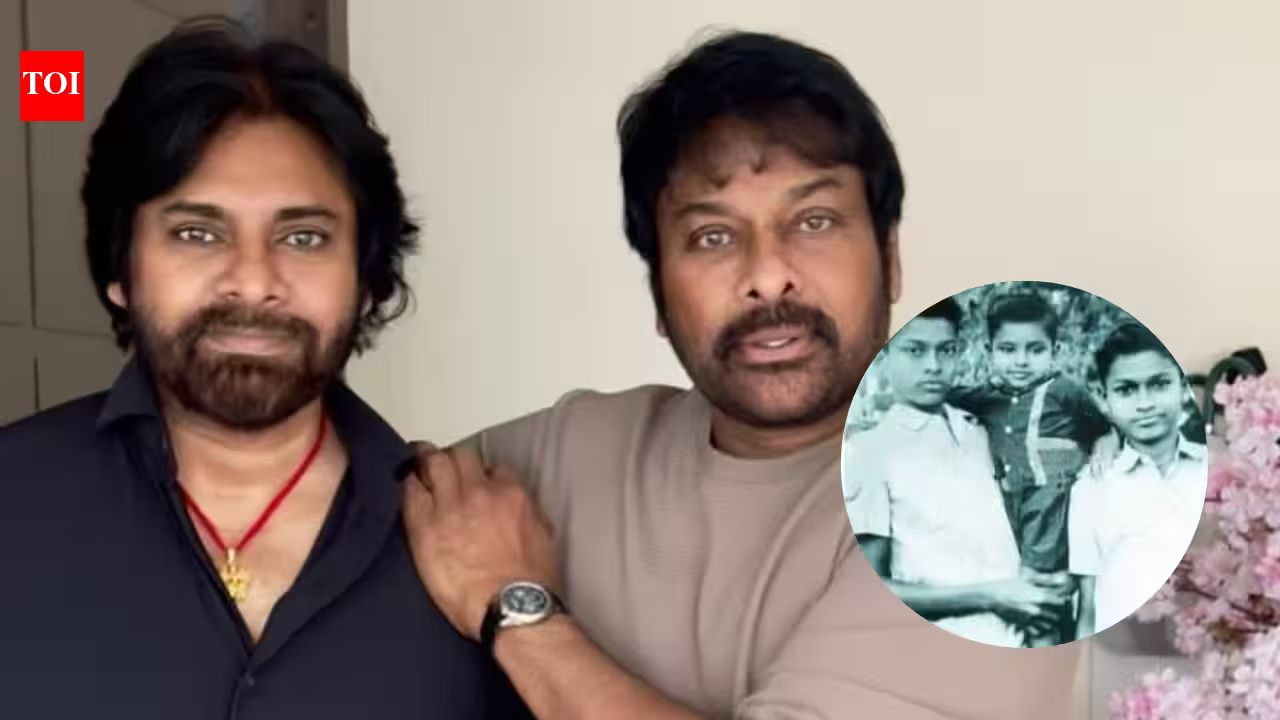 Pawan Kalyan: Chiranjeevi’s birthday: Pawan Kalyan shares childhood memories with the Megastar; says, ‘My Annaya was always my hero’ | Telugu Movie News