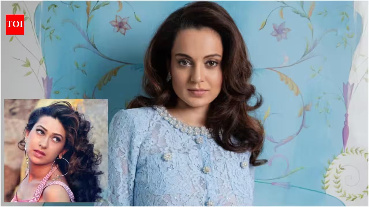 Kangana Ranaut calls Karisma Kapoor the 'Original Fashionista', says she 'Worshipped' her in the 90s, shares RARE PIC |