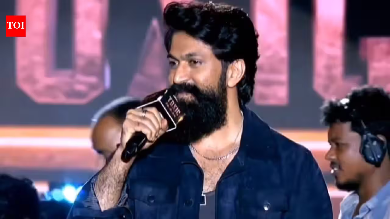 ‘Don’t take cinema too seriously’: Yash advises students and sends a strong message on ‘North-South’ comparison at ‘Toxic’ pre-release event | Kannada Movie News