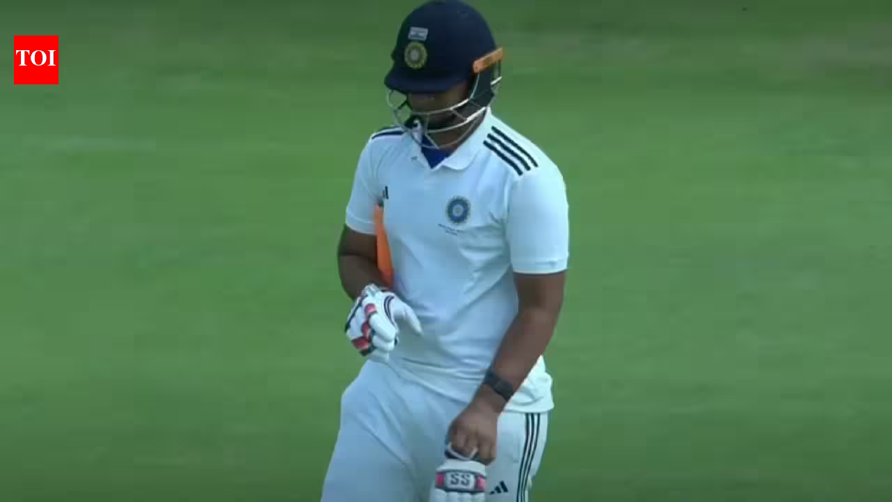 Back-to-back fours, then out! Vaibhav Sooryavanshi falls cheaply in Duleep Trophy - Watch | Cricket News
