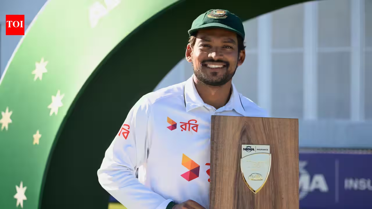 'We showed our character': Bangladesh skipper Najmul Hossain Shanto content despite two-day Test defeat to Australia | Cricket News