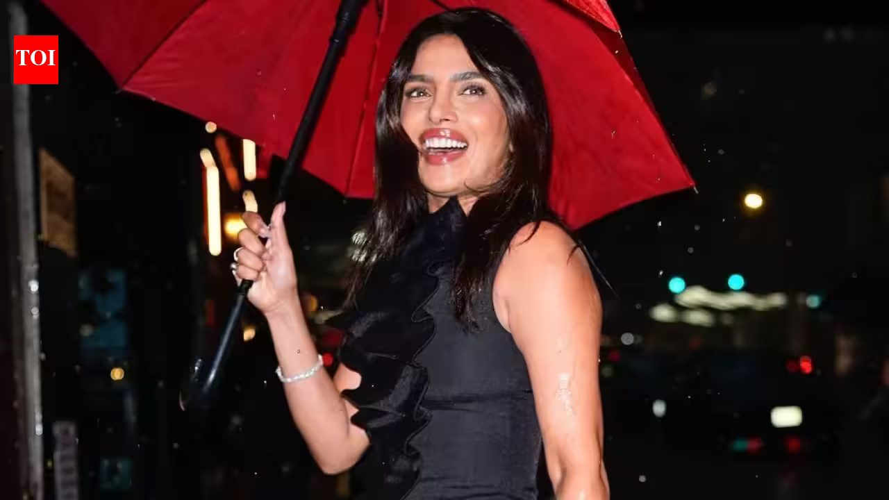 Priyanka Chopra stuns in a black maxi dress worth Rs 14 lakh at 'The Cycle Of Love' premiere in New York |