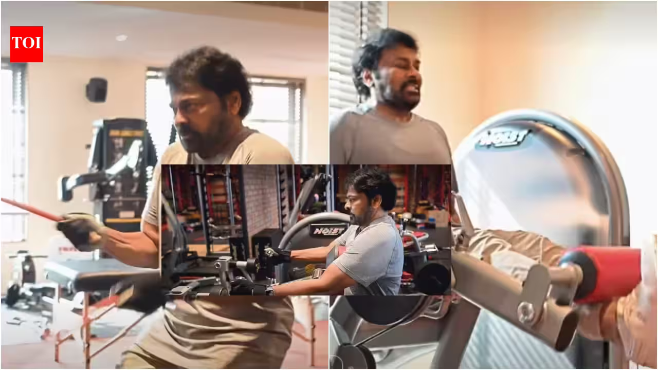 Chiranjeevi's fitness at 71: From weight training to conditioning; 'Kaaka' actor stays fit for demanding roles | Telugu Movie News