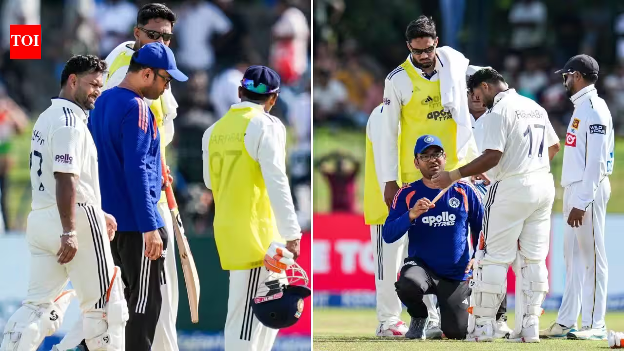 Retired hurt after hit on wrist: Will Rishabh Pant bat on day 2 of Sri Lanka Test? India coach answers | Cricket News