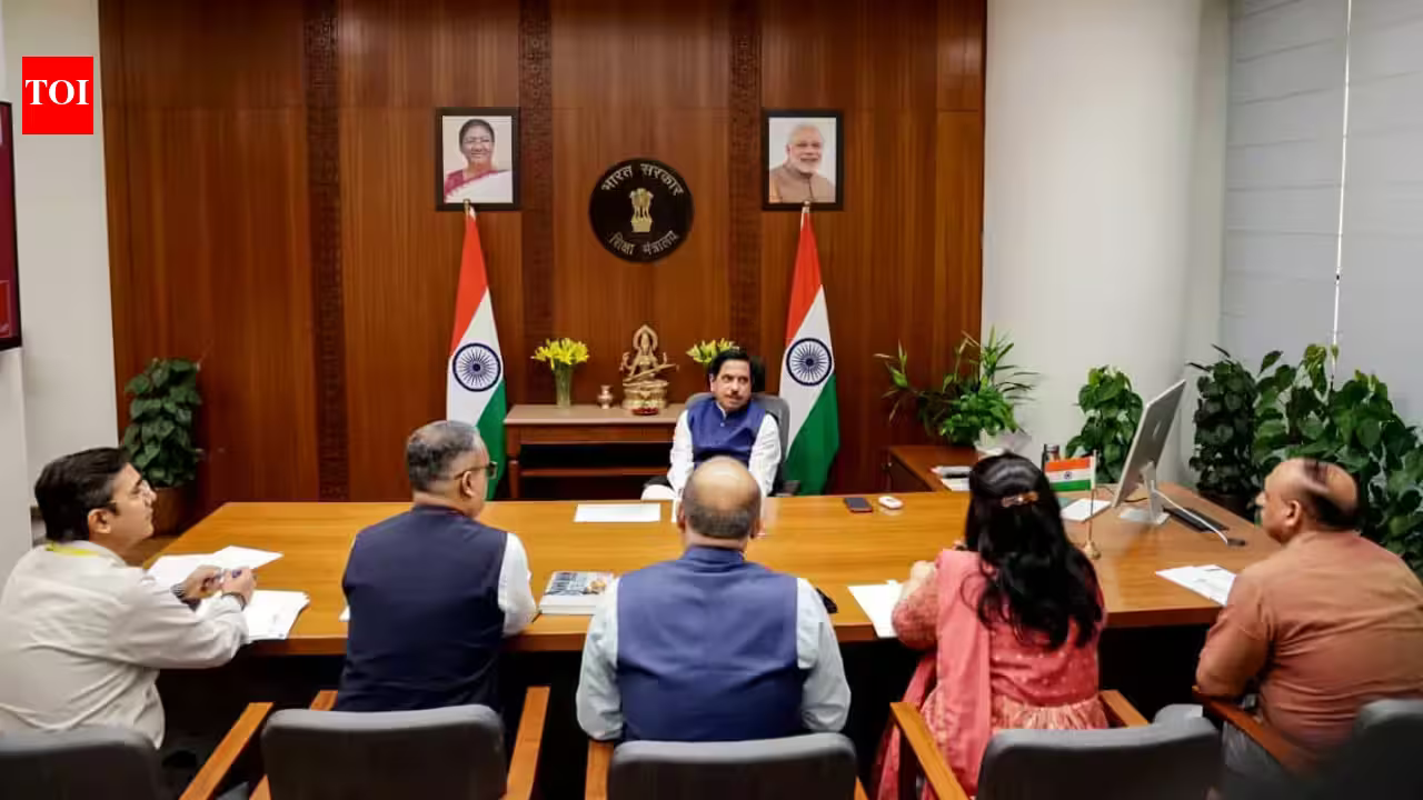 Education Minister Pralhad Joshi reviews CBSE functioning, stresses efficiency and transparency