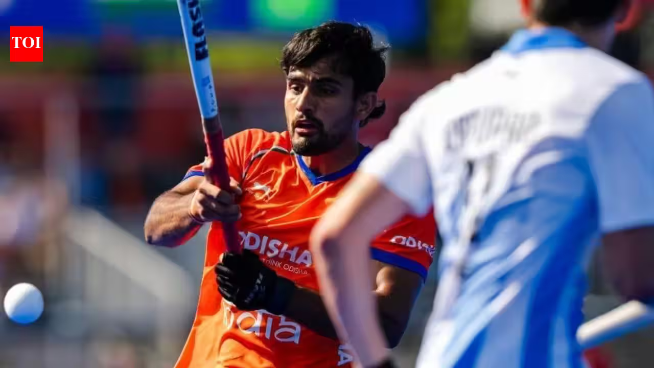 India's 2026 Hockey World Cup semi-final race ends with 3-5 loss to Argentina | Hockey News