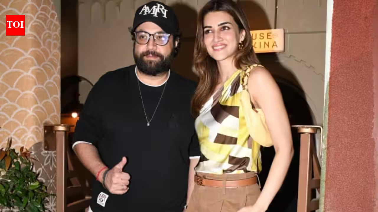 Kriti Sanon steps out in a look worth Rs 5.5 lakh for casual dinner outing with sister Nupur amid Raksha Bandhan commercial backlash |