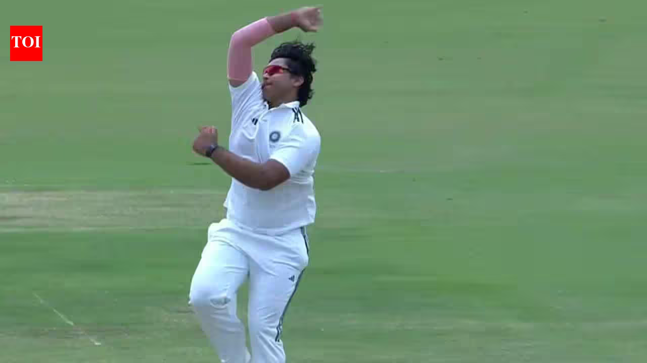 Batting failure? No problem: Vaibhav Sooryavanshi hits back with two wickets in four balls in Duleep Trophy - WATCH | Cricket News