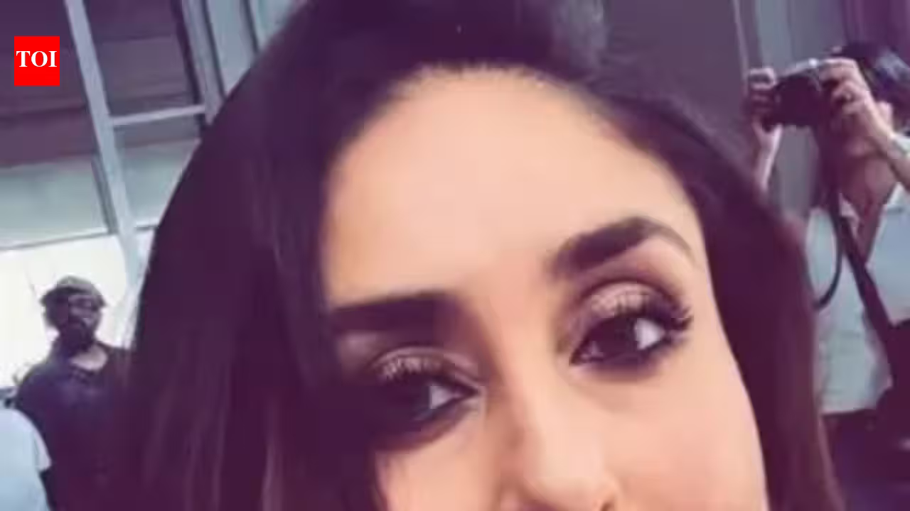 Kareena Kapoor shares a glimpse from her day at work with a glam selfie |